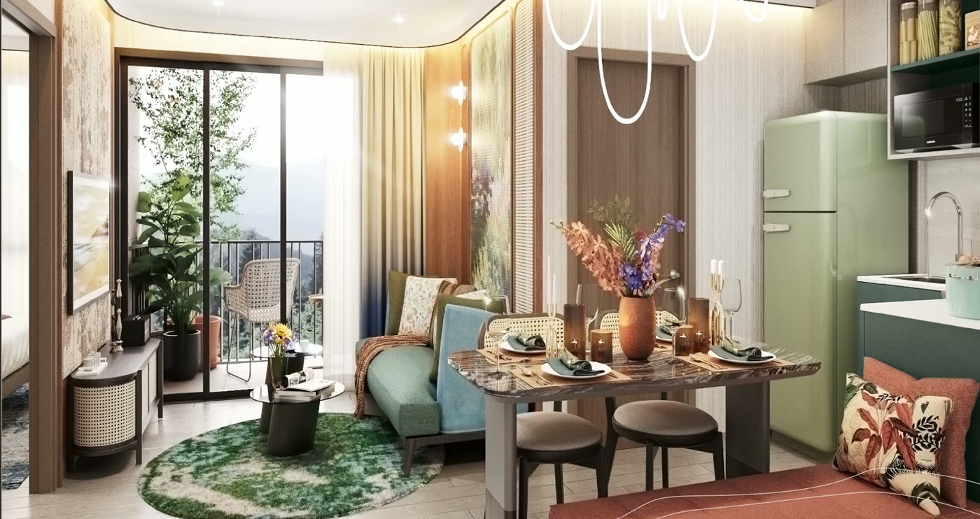 Interieur einer Wohnung